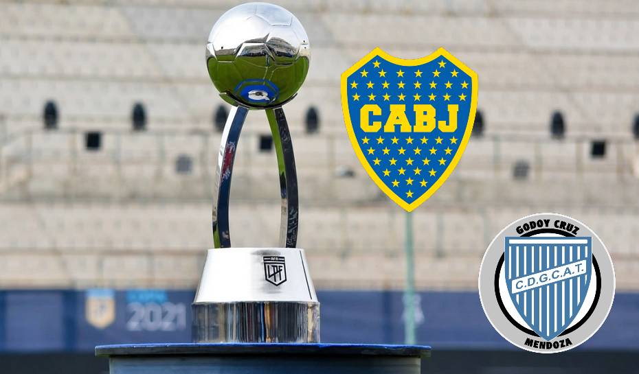 Boca VS Godoy Cruz por la Copa de la Liga