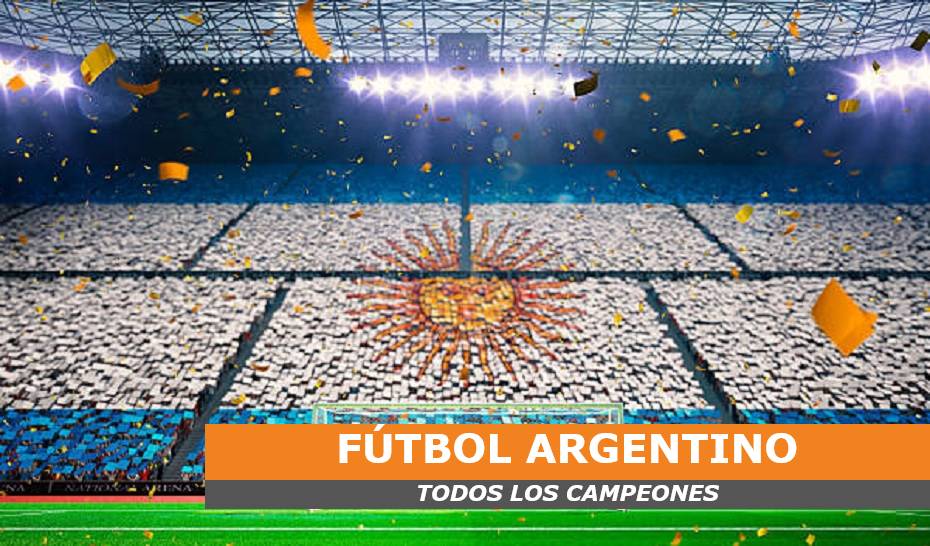 Campeones fútbol argentino