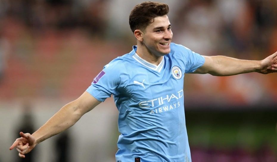 Julián Álvarez en Manchester City