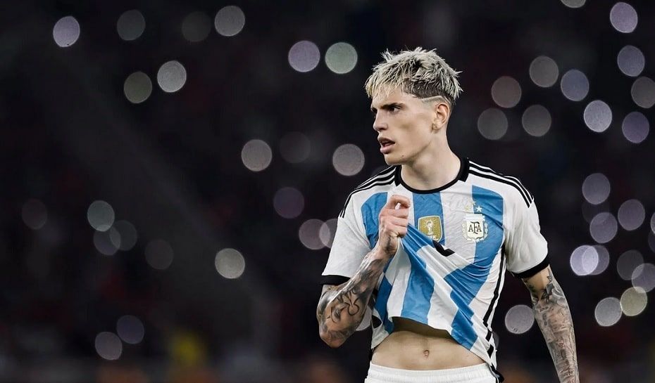 Garnacho en la Selección Argentina