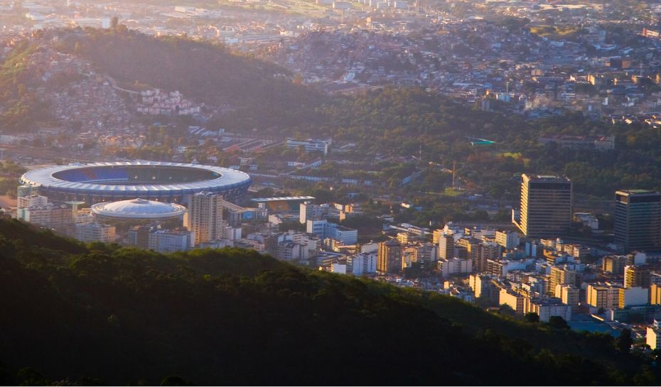 Estadio en ciudad