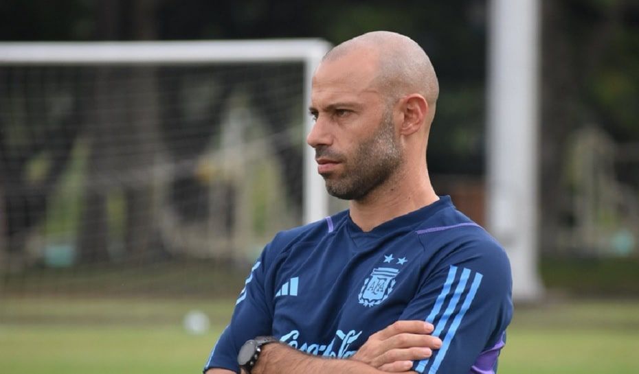 Javier Mascherano entrenador de la Sub 23
