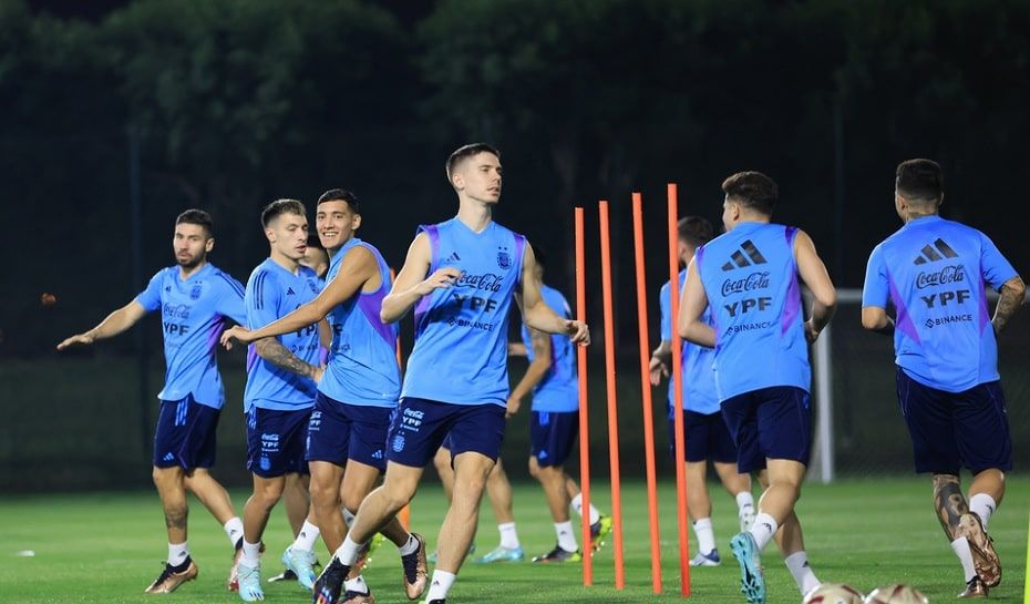 Entrenamiento de argentina 2024