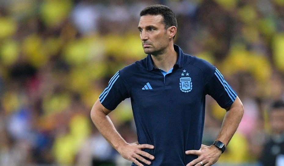 Scaloni en la Copa Amércia