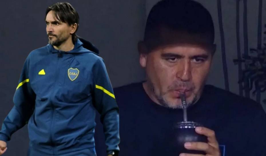 Riquelme y Diego Martinez