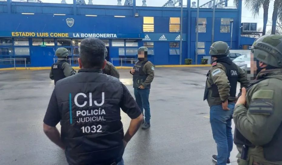 Allanamiento en la Bombonera