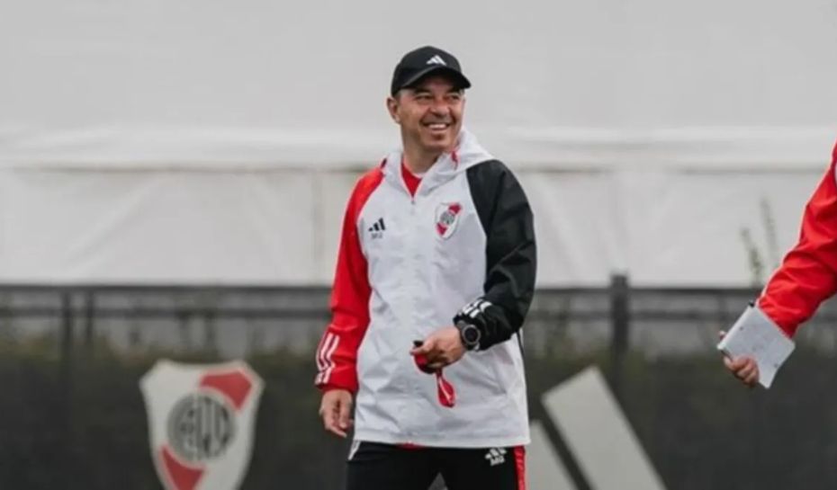Entrenamiento de River con Marcelo Gallardo