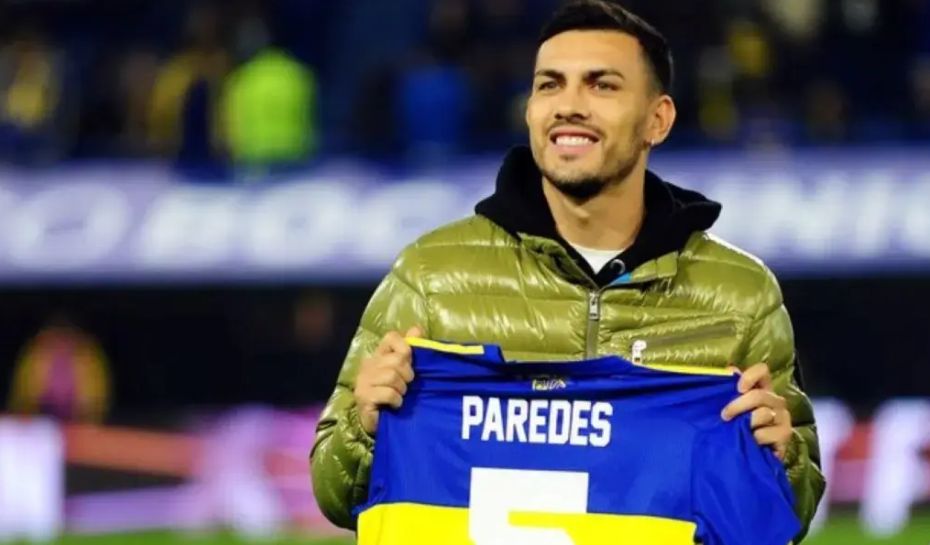 Reconocimiento a Leandro Paredes en Boca