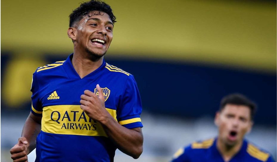 Cristian Medina en la Bombonera