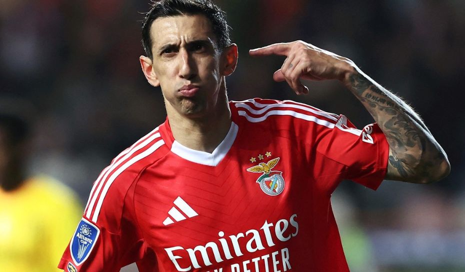 Di María en Benfica
