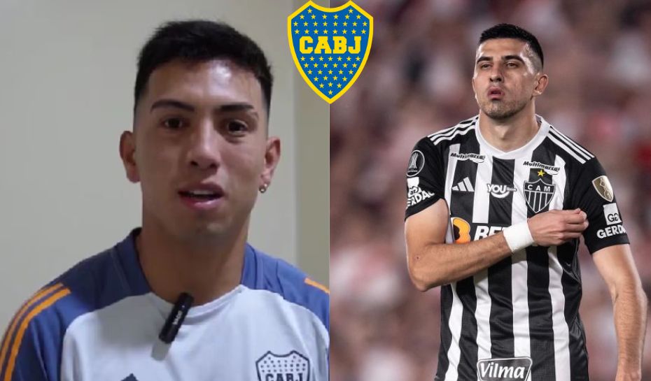 Presentación de Velasco y Battaglia en Boca