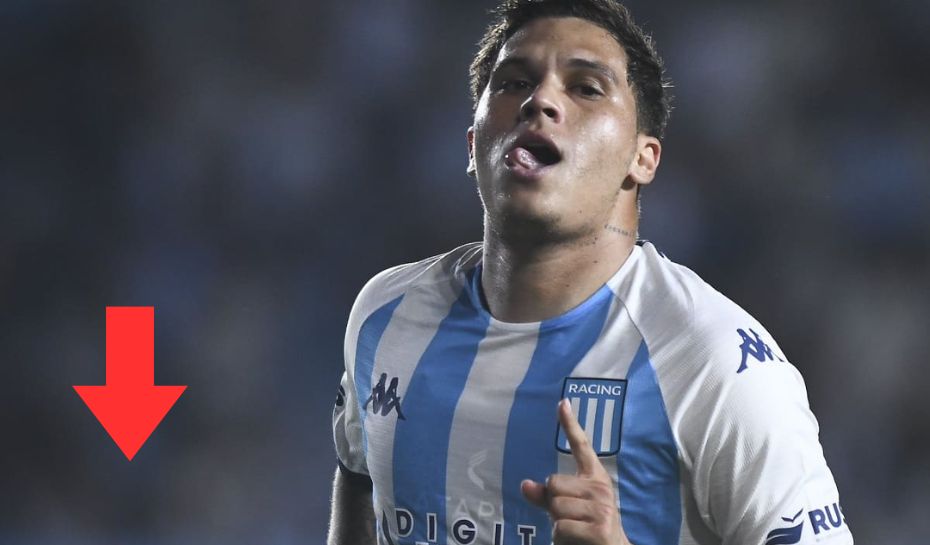 Quintero baja en Racing