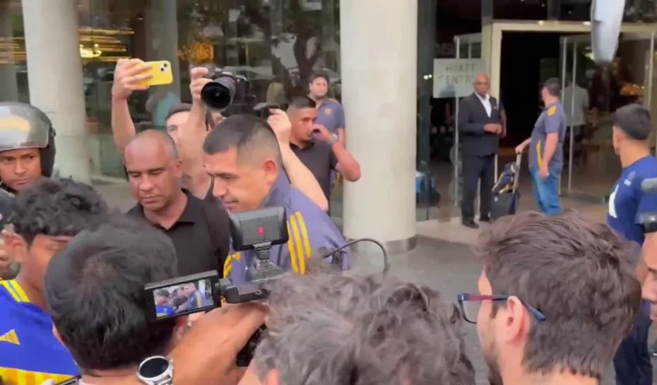 Llegada de Boca a Perú