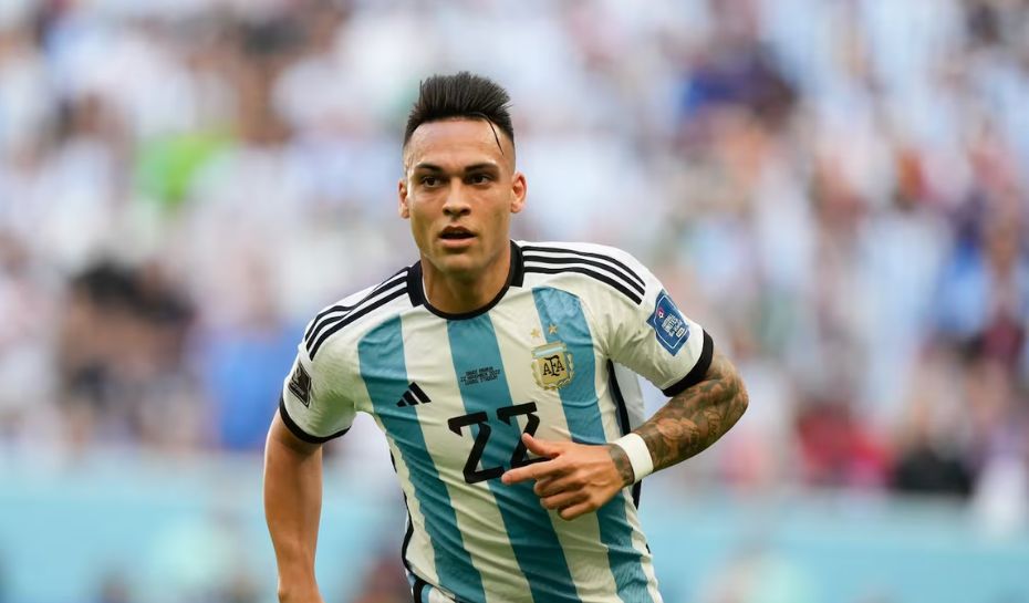 Lautaro Martinez en la Selección Argentina