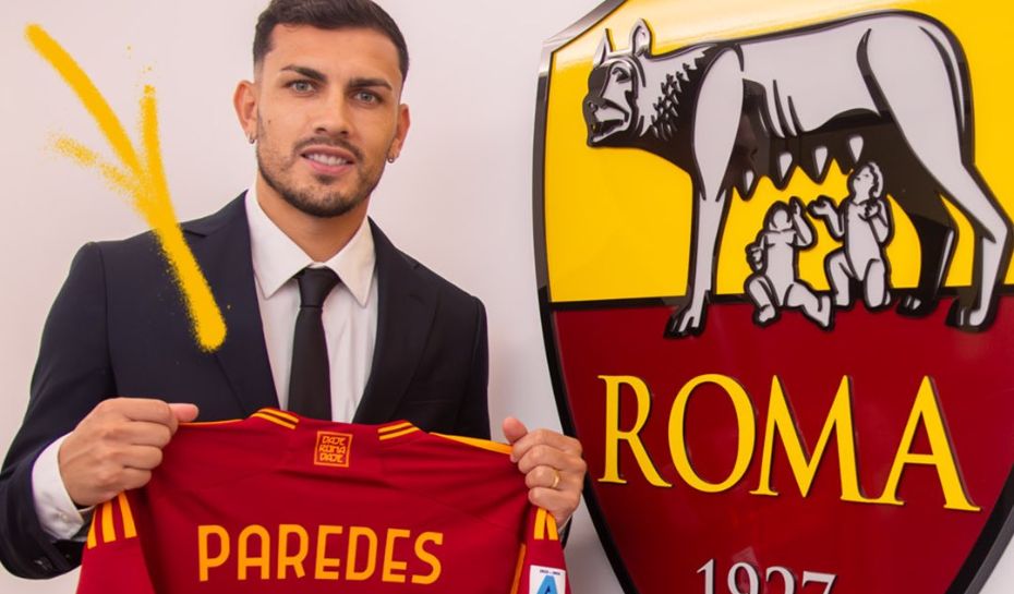 Leandro Parades firma con Roma