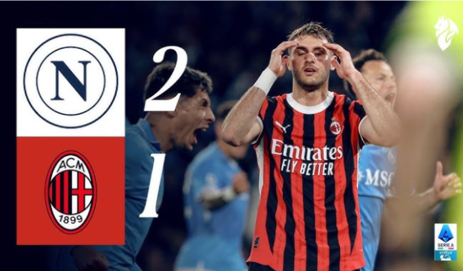 Resultado del partido de Nápoles VS Milan