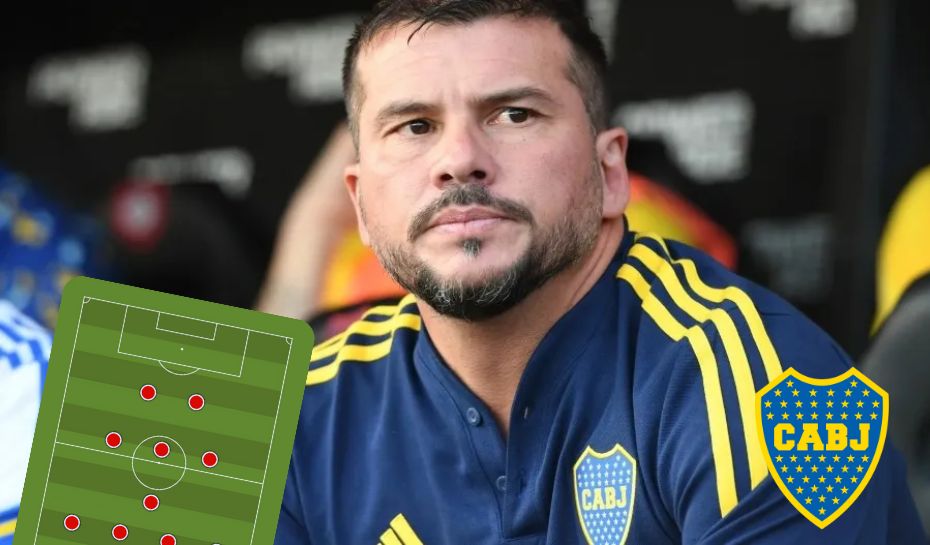 Formación de Boca Juniors con Mariano Herrón