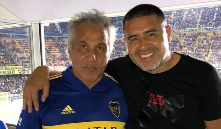 Beto Márcico y Riquelme juntos