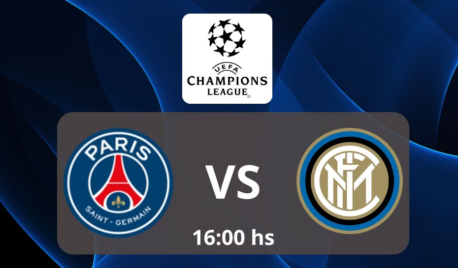 PSG VS Inter de Milan por la final de la Champinos