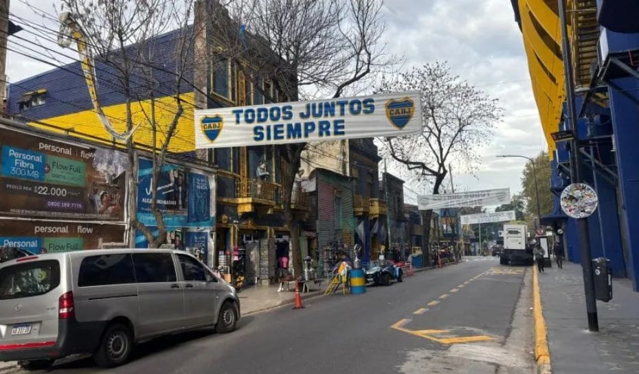 Todo juntos siempre, pasacalles de Boca