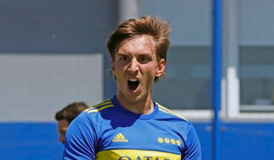 Valentino Simoni de la reserva de Boca