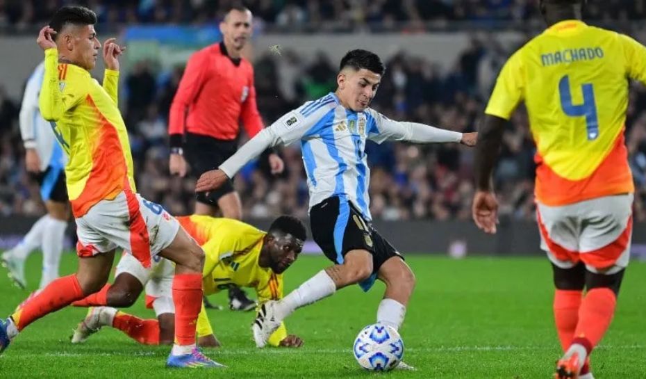 Empate de Argentina VS Colombia