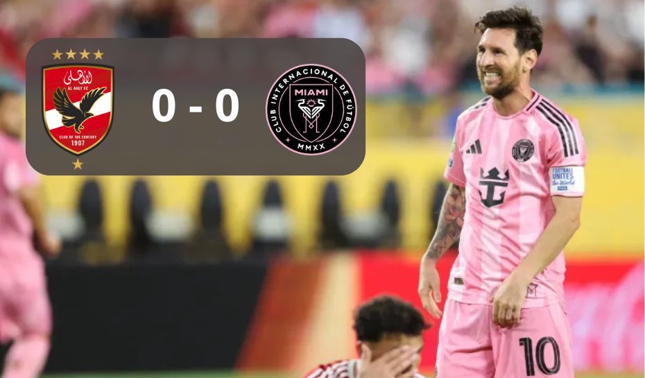 Empate de Inter de Miami en su debut en el Mundial de Clubes