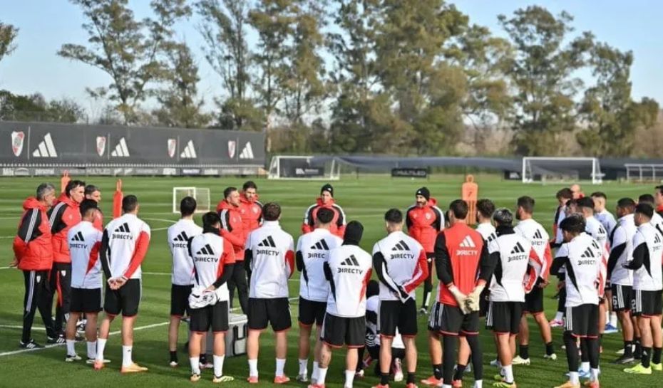 Entrenamiento de River de Cara al Mundial de Clubes