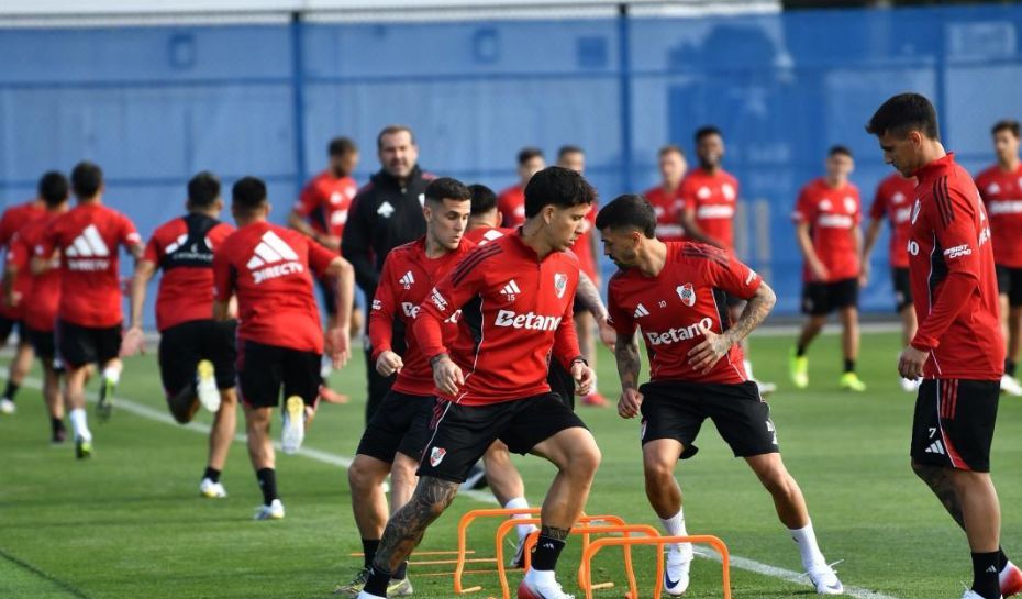 Entrenamiento de River en EEUU