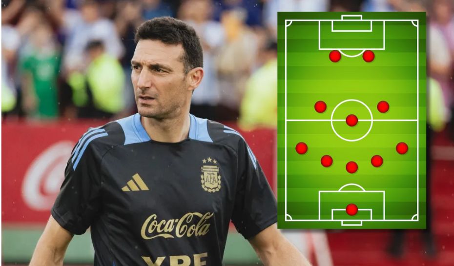 Formación de la Selección Argentina de Scaloni