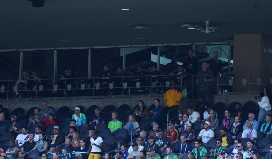 Gallardo y su cuerpo técnico fueron a ver al PSG