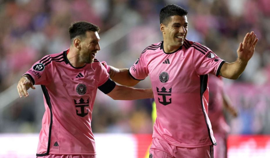 Messi y Suárez en el Inter Miami