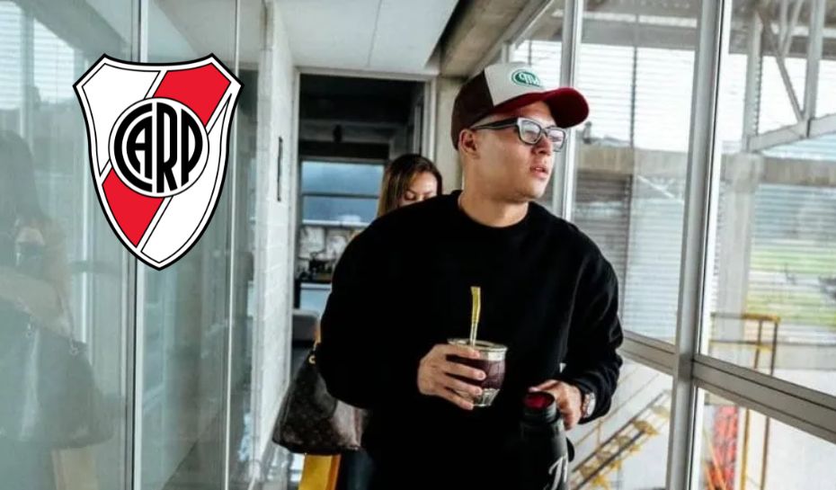 Juanfer Quintero llegando a la Argentina