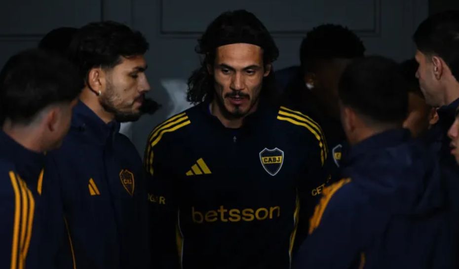 Jugadores de Boca reunidos