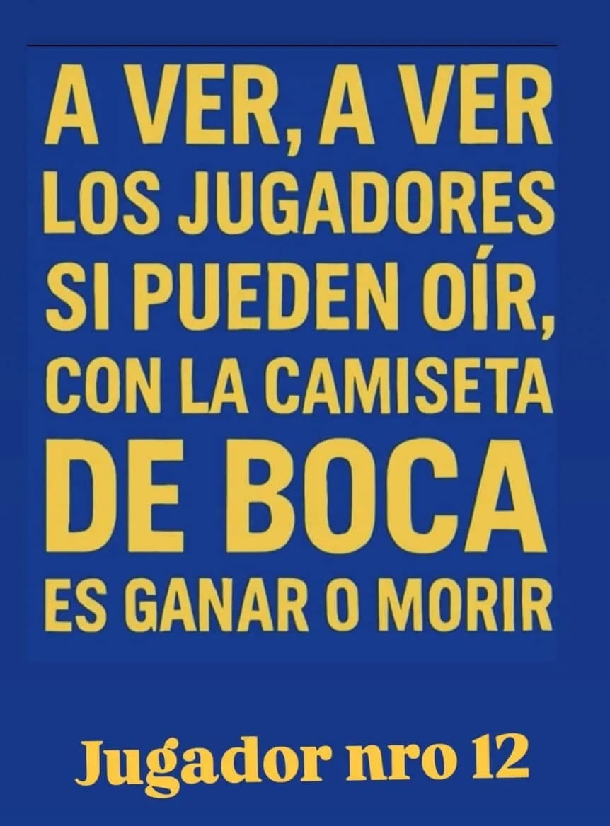 Mensaje de La 12