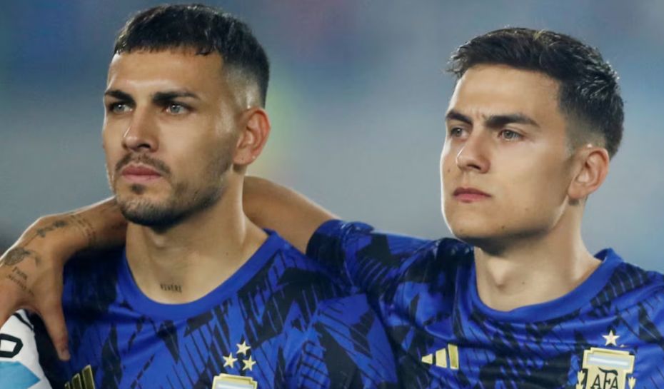Paredes y Dybala juntos