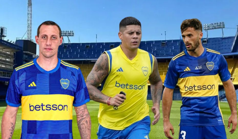 Rojo, Lema y Saracchi descartados de Boca