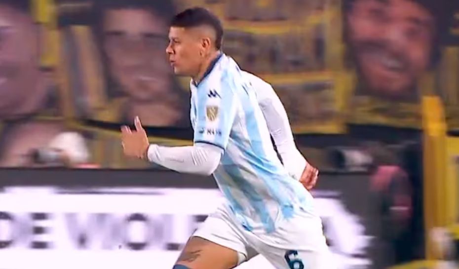 Debut de Marcos Rojo en Racing