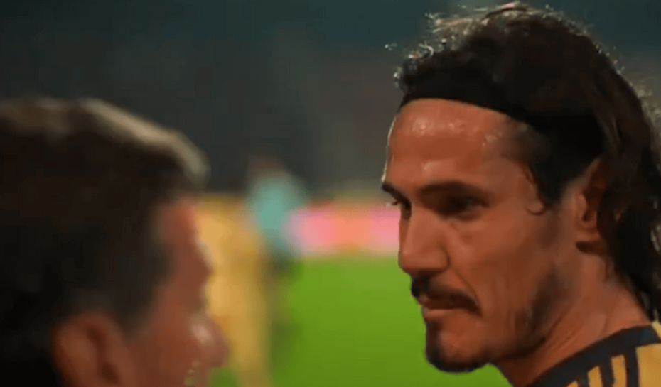 El enojo de Cavani con Úbeda y Russo