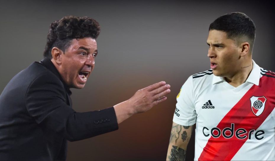Gallardo se enejó con Juanfer Quintero