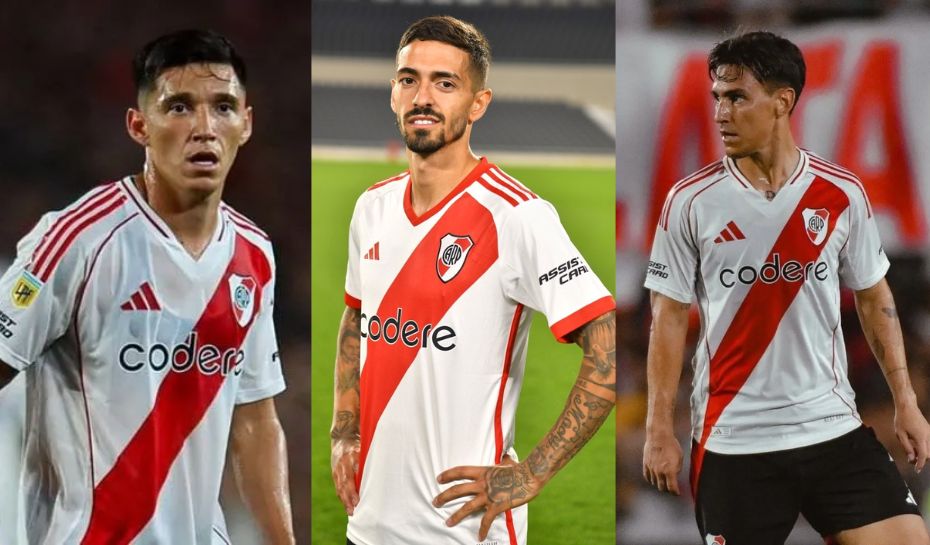 Kranevitter, Lanzini y Rojas en River