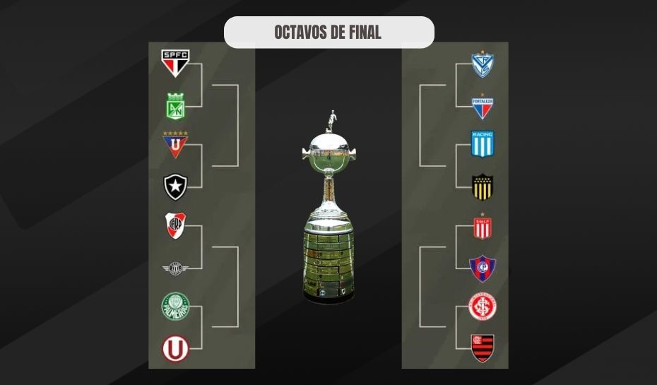 Llaves de octavos de final de la Copa Libertadores 2025