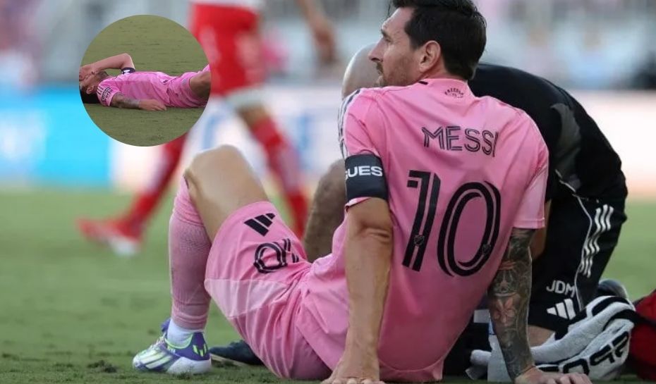 Messi lesionado en Inter Miami