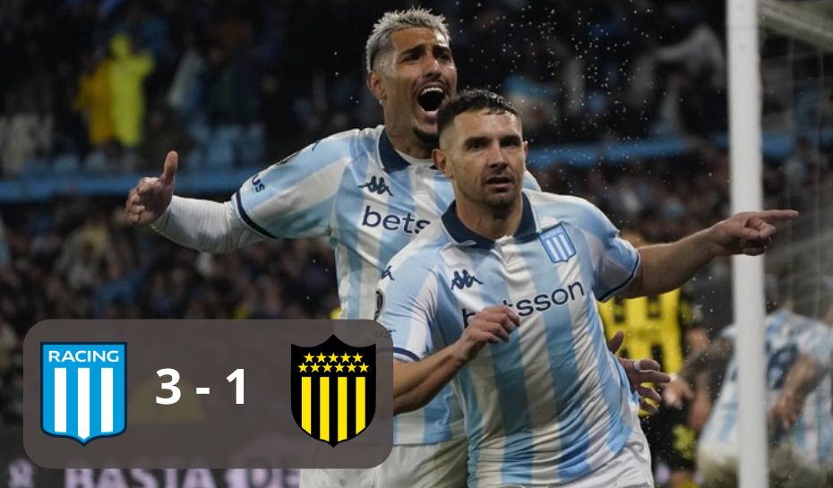Triunfo de Racing y pase a los cuartos de final de la Copa Libertadores 2025