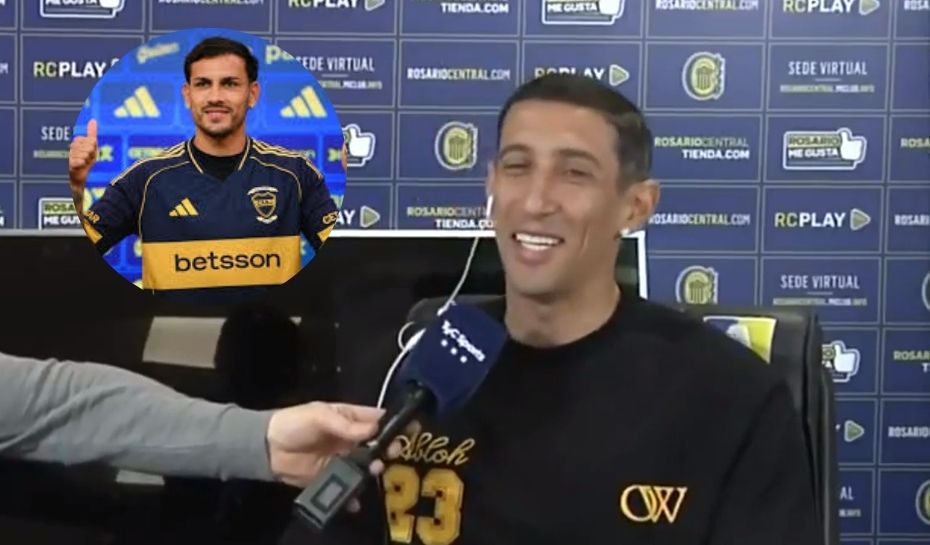 Di Maria chicaneó a Paredes