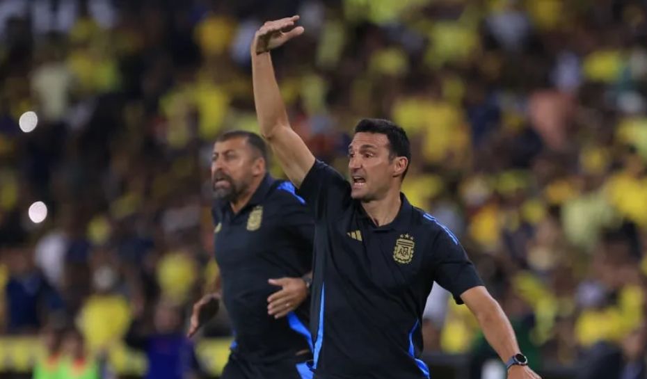 Indicaciones de Scaloni en la Selección Argentina