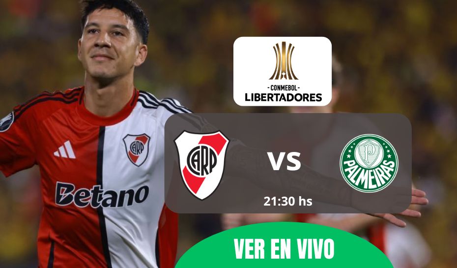 River vs. Palmeiras en vivo