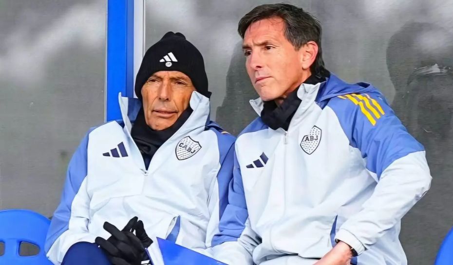 Russo y Úbeda en el entrenamiento