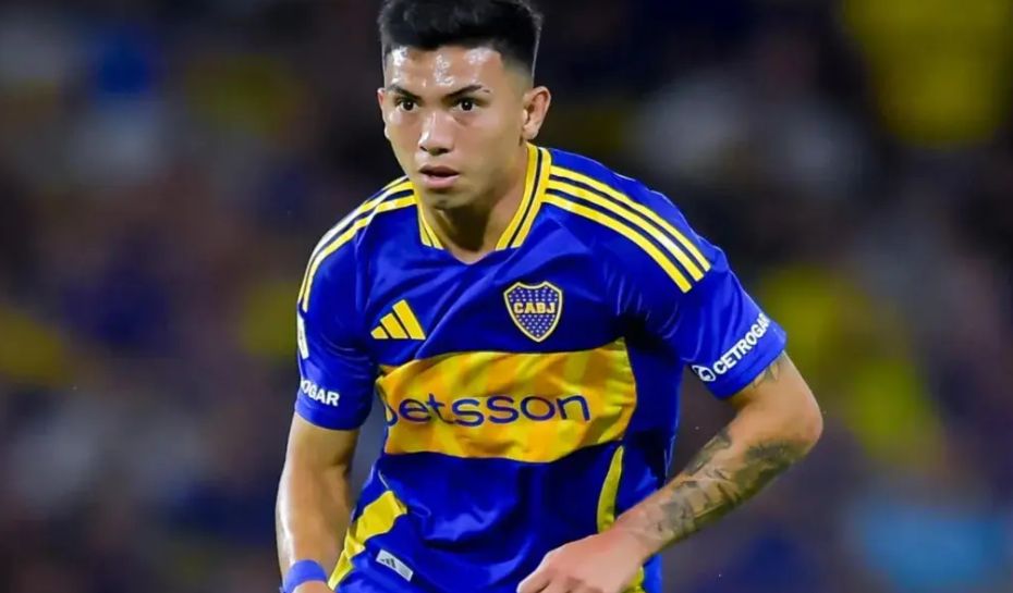 Velasco con Boca en la Bombonera