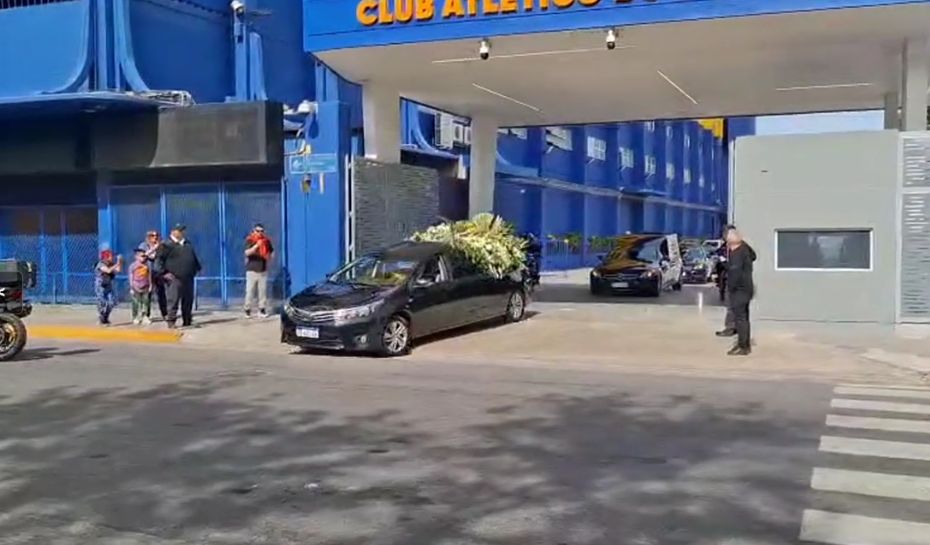 La cenizas de Russo en la Bombonera